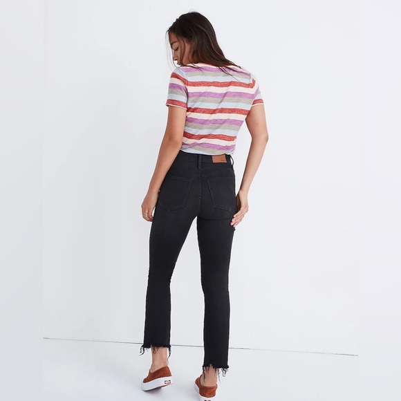 Madewell curvy cali Demi boot jean in Berkeley black (size 24P) - Picture 4 of 10